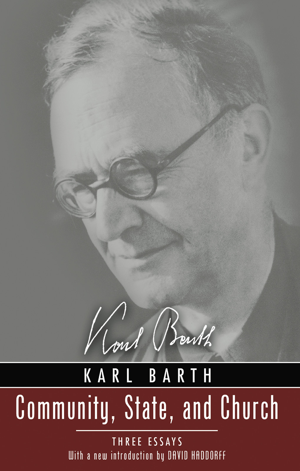 Community State And Church Karl Barth