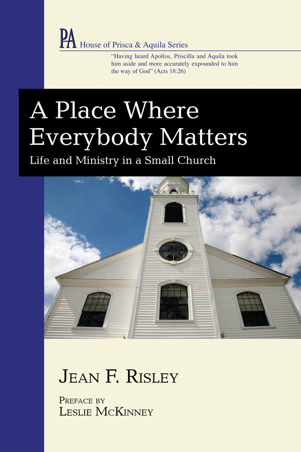 A Place Where Everybody Matters Jean Risley