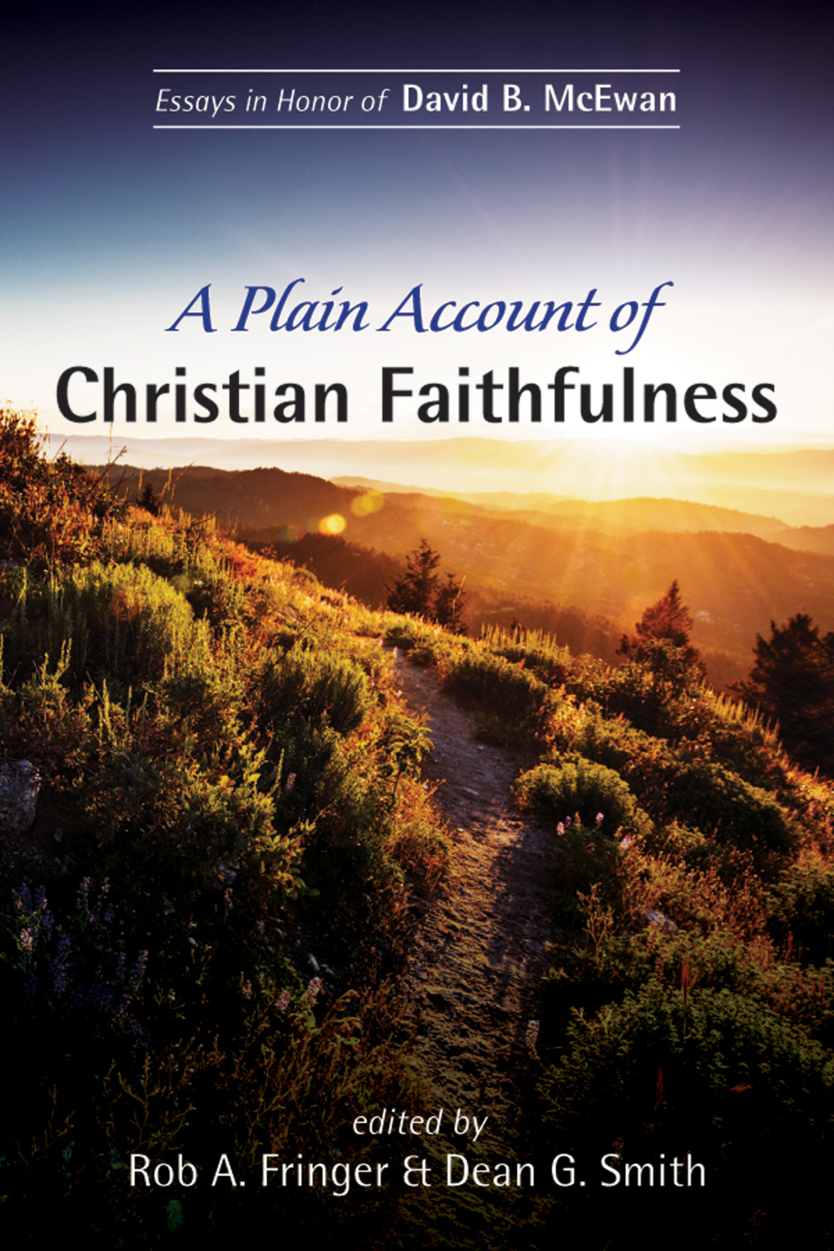 A Plain Account Of Christian Faithfulness Rob A Fringerdean G Smith