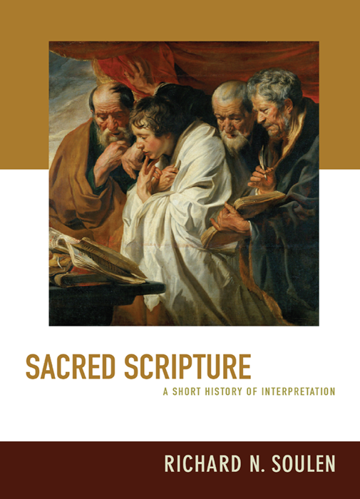Sacred Scripture Richard N Soulen