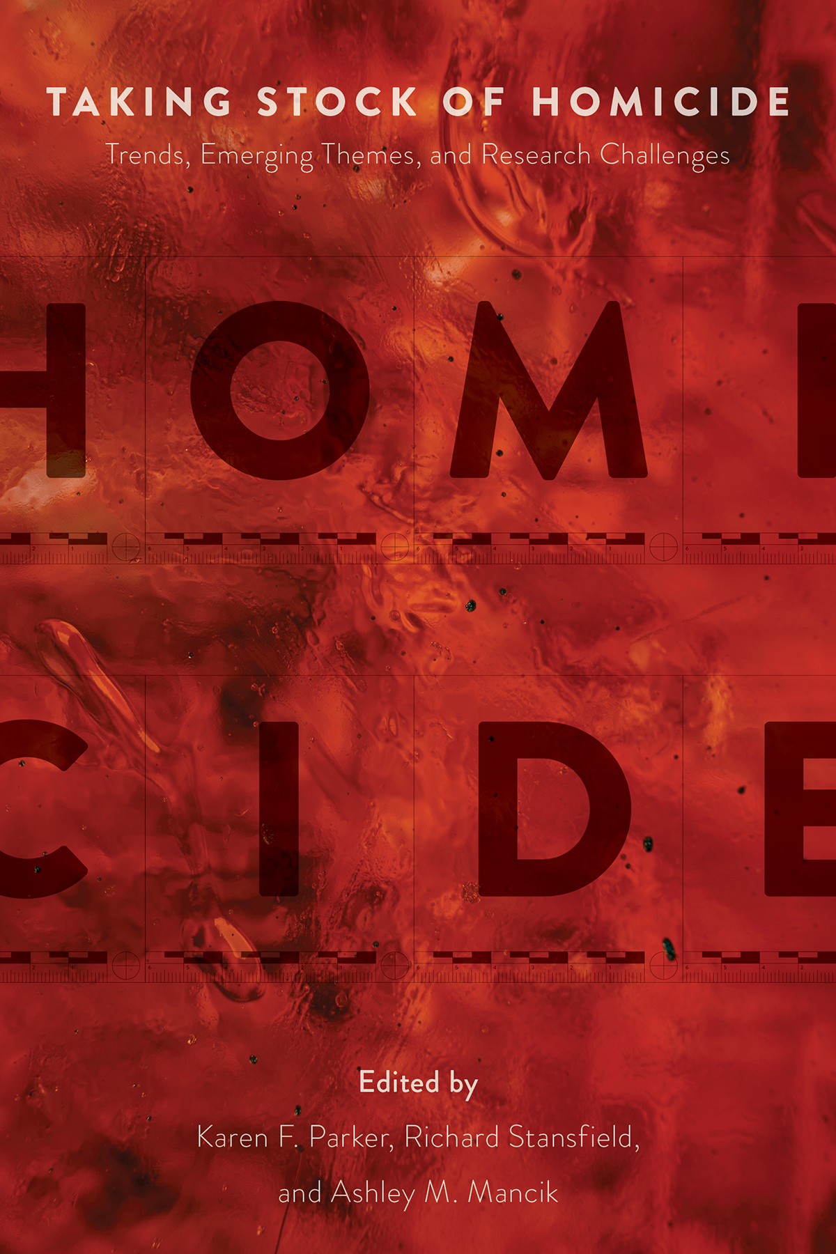Taking Stock Of Homicide Karen F Parkerrichard Stansfieldashley M Mancik