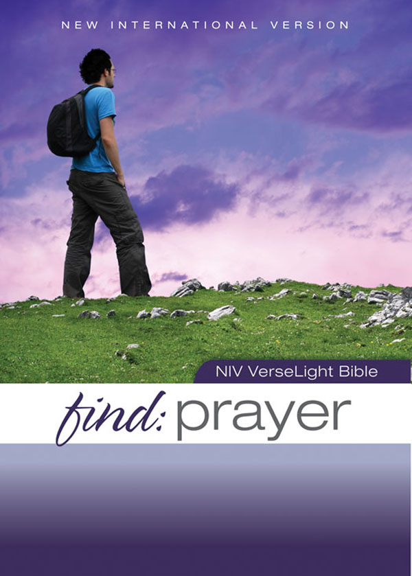 Niv Find Prayer Verselight Bible Zondervan