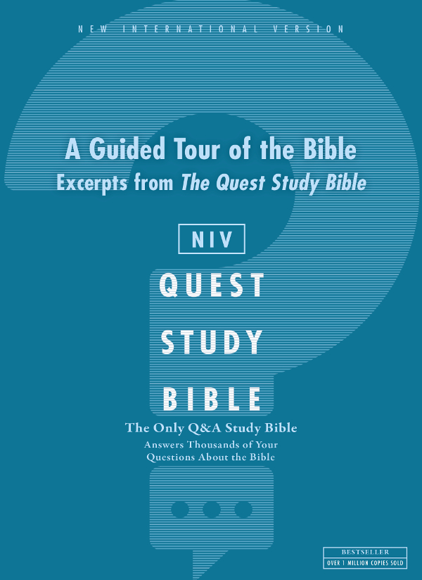 Niv A Guided Tour Of The Bible Excerpts From The Quest Study Bible Zondervan