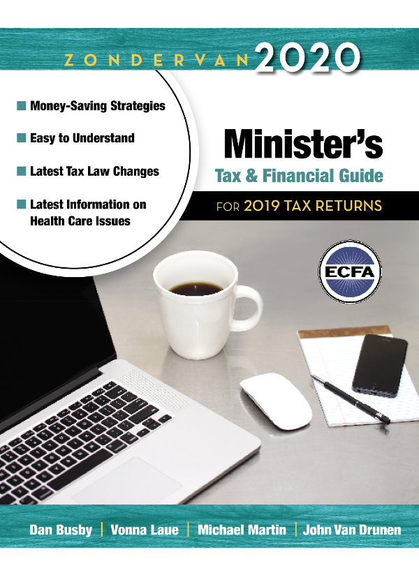Zondervan 2020 Ministers Tax And Financial Guide Dan Busbymichael Martin Michael Martin Vonna Laue John Van Drunen