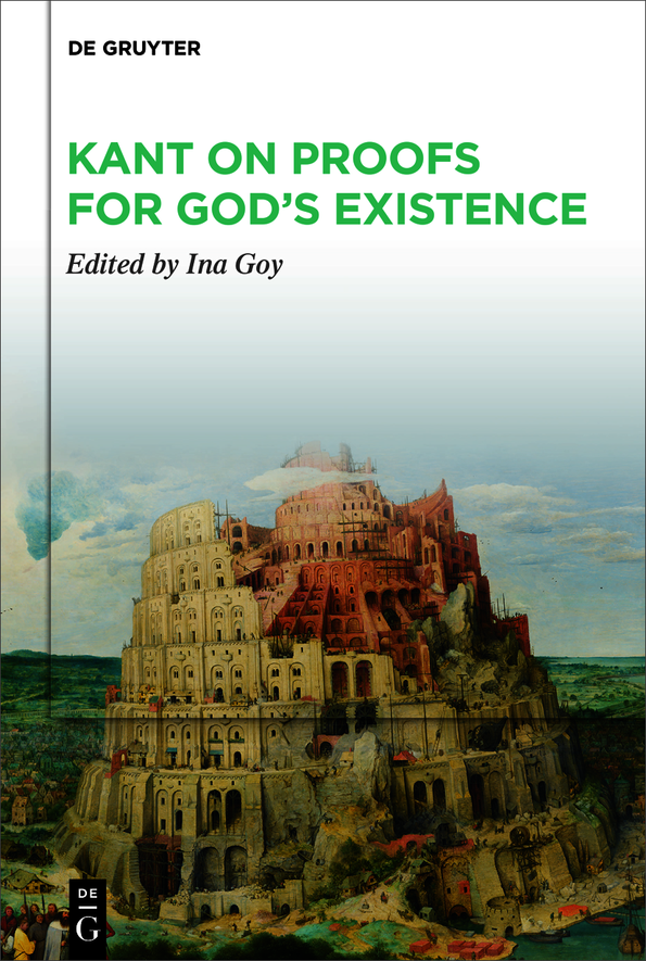 Kant On Proofs For Gods Existence Ina Goy