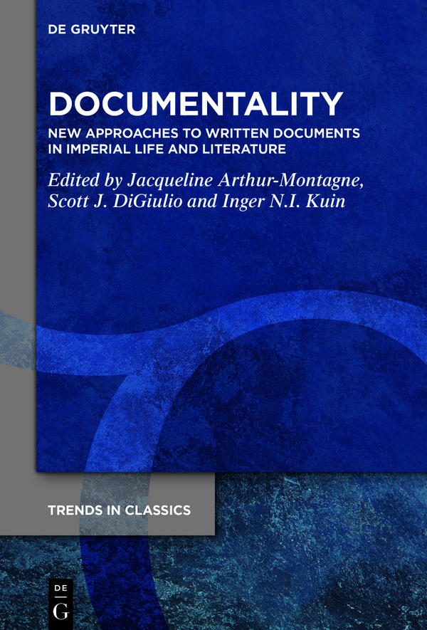 Documentality Jacqueline Arthurmontagne Scott J Digiulio Inger Ni Kuin