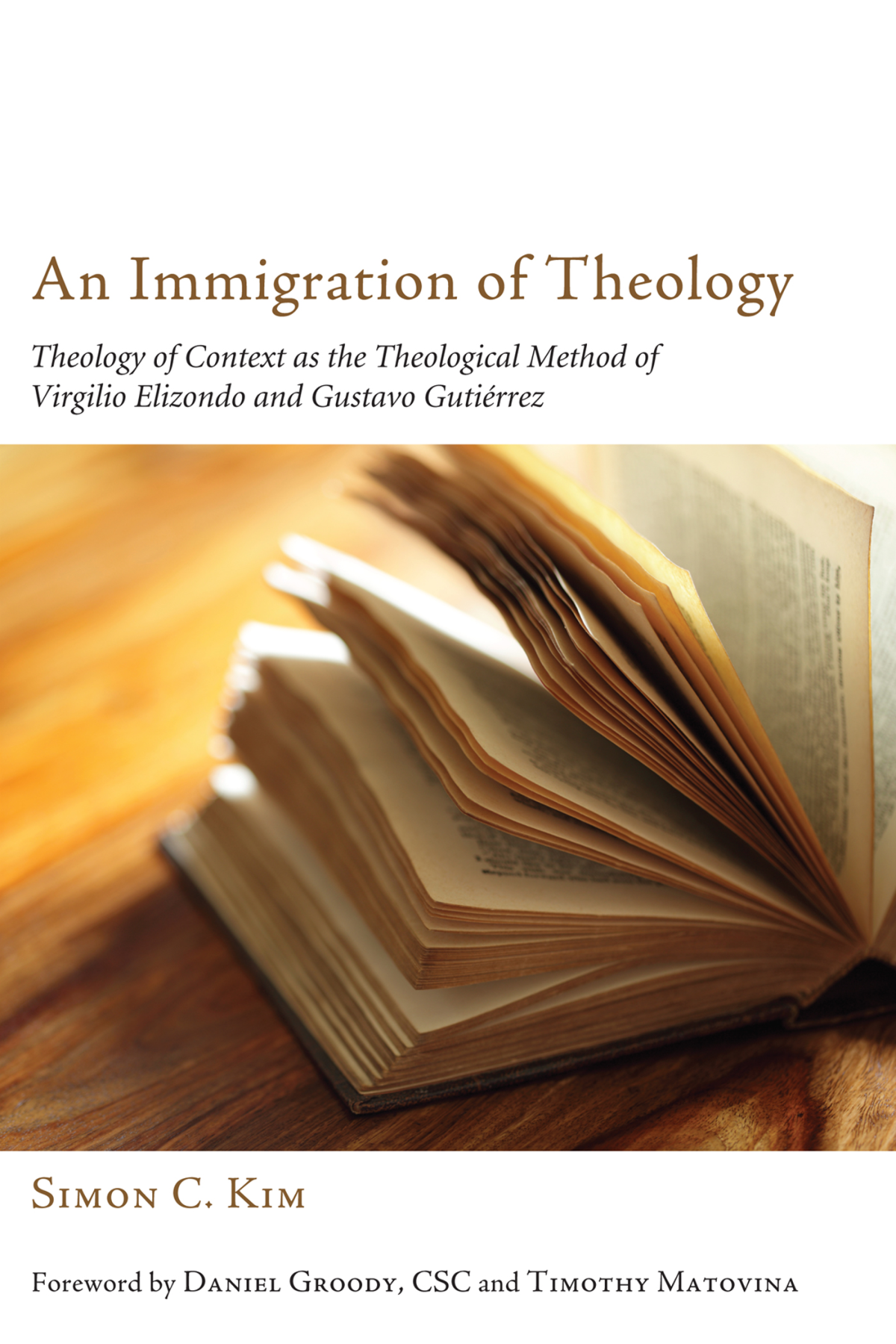 An Immigration Of Theology Simon C Kim