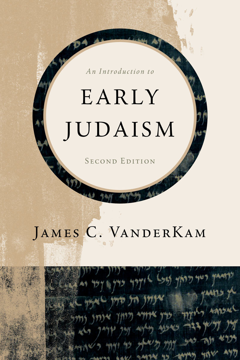 An Introduction To Early Judaism James C Vanderkam