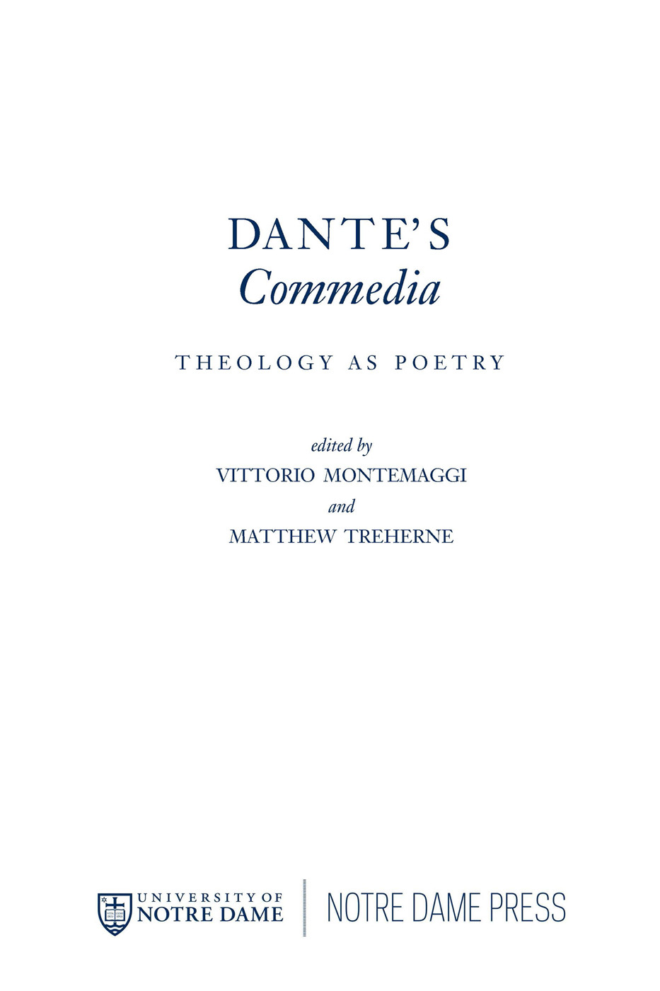 Dantes Commedia Montemaggi Vittoriotreherne Matthew