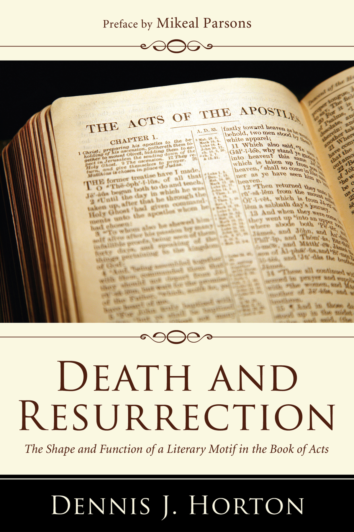 Death And Resurrection Dennis J Horton