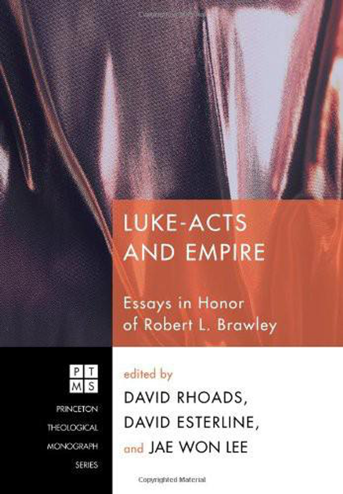 Lukeacts And Empire David Rhoadsdavid Esterlinejae Won Lee David Esterline Jae Won Lee