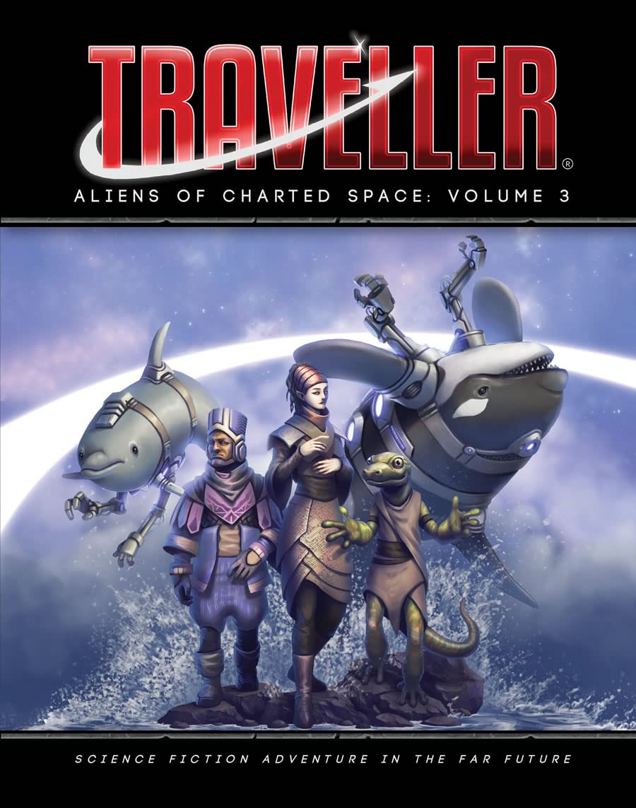 Traveller Aliens Of Charted Space Volume 3 1st Edition Darren Bulmer