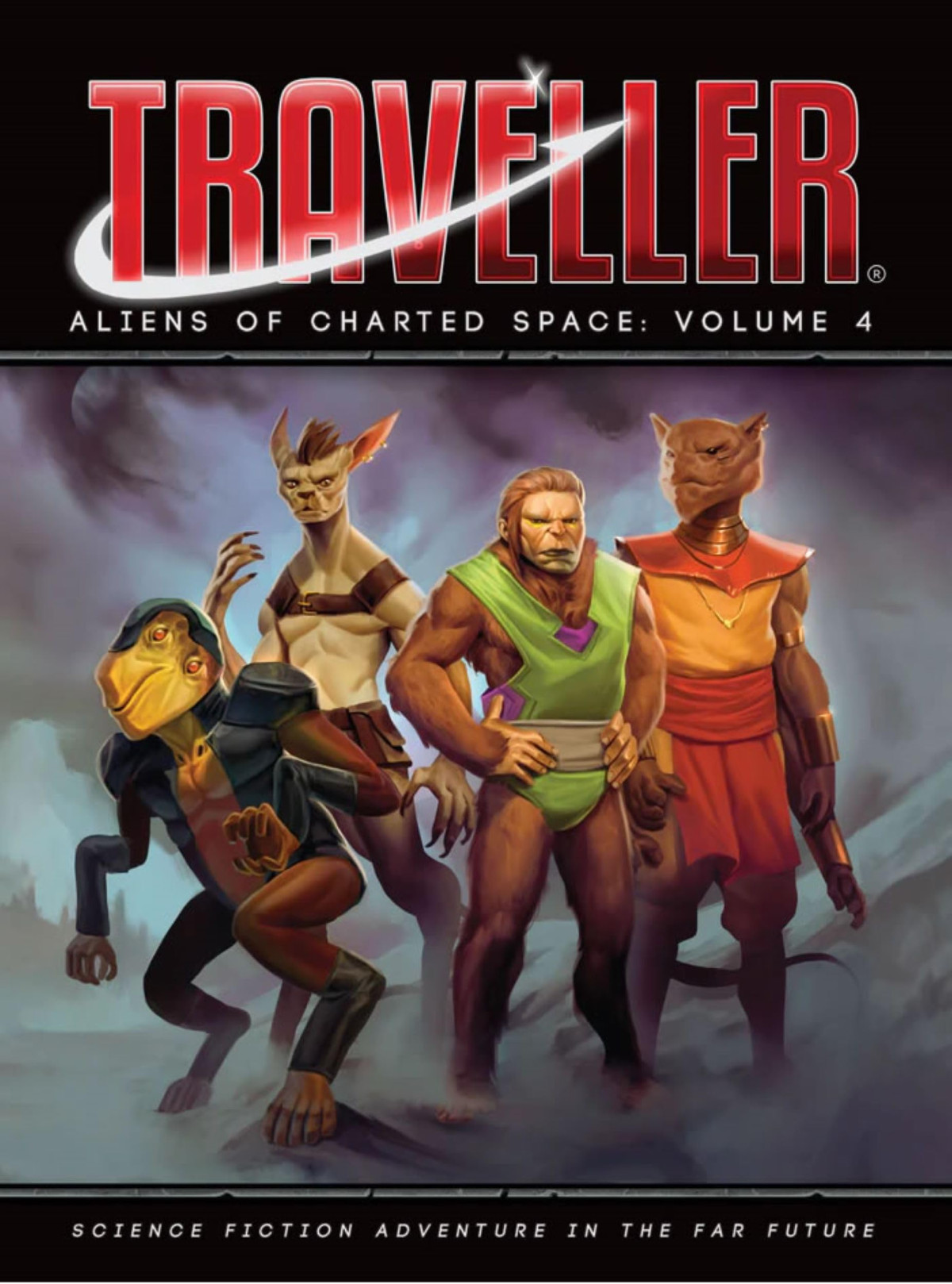 Traveller Aliens Of Charted Space Volume 4 1st Edition Darren Bulmer