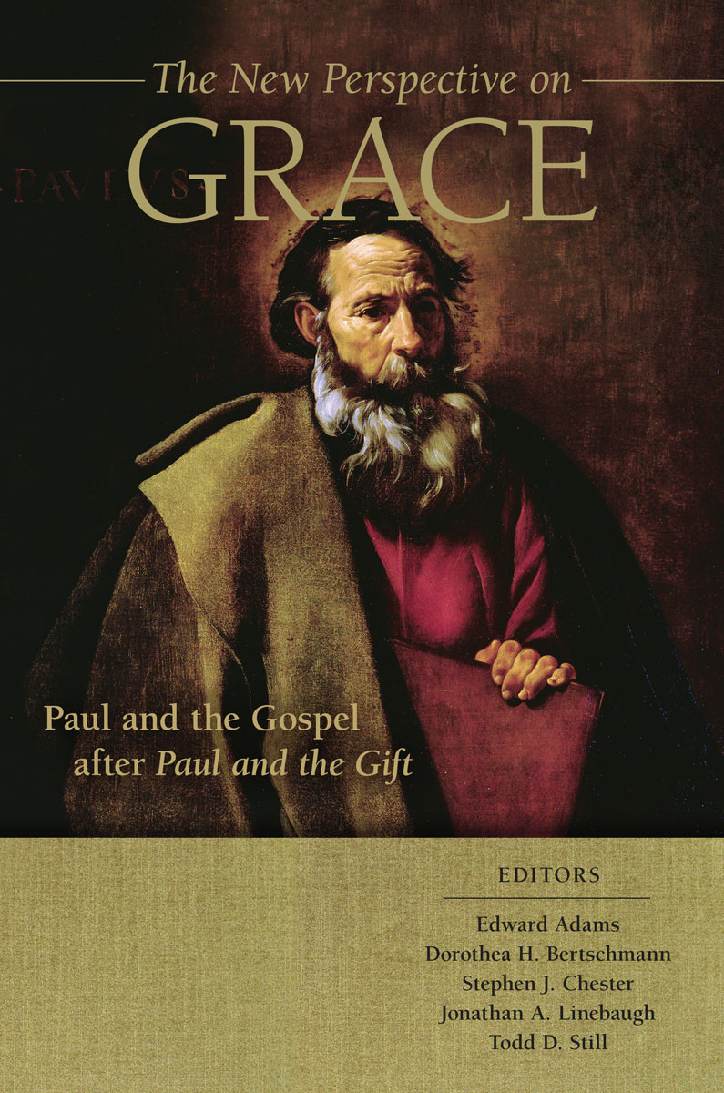 The New Perspective On Grace Edward Adamsdorothea H Bertschmannstephen J Chesterjonathan A Linebaughtodd D Still