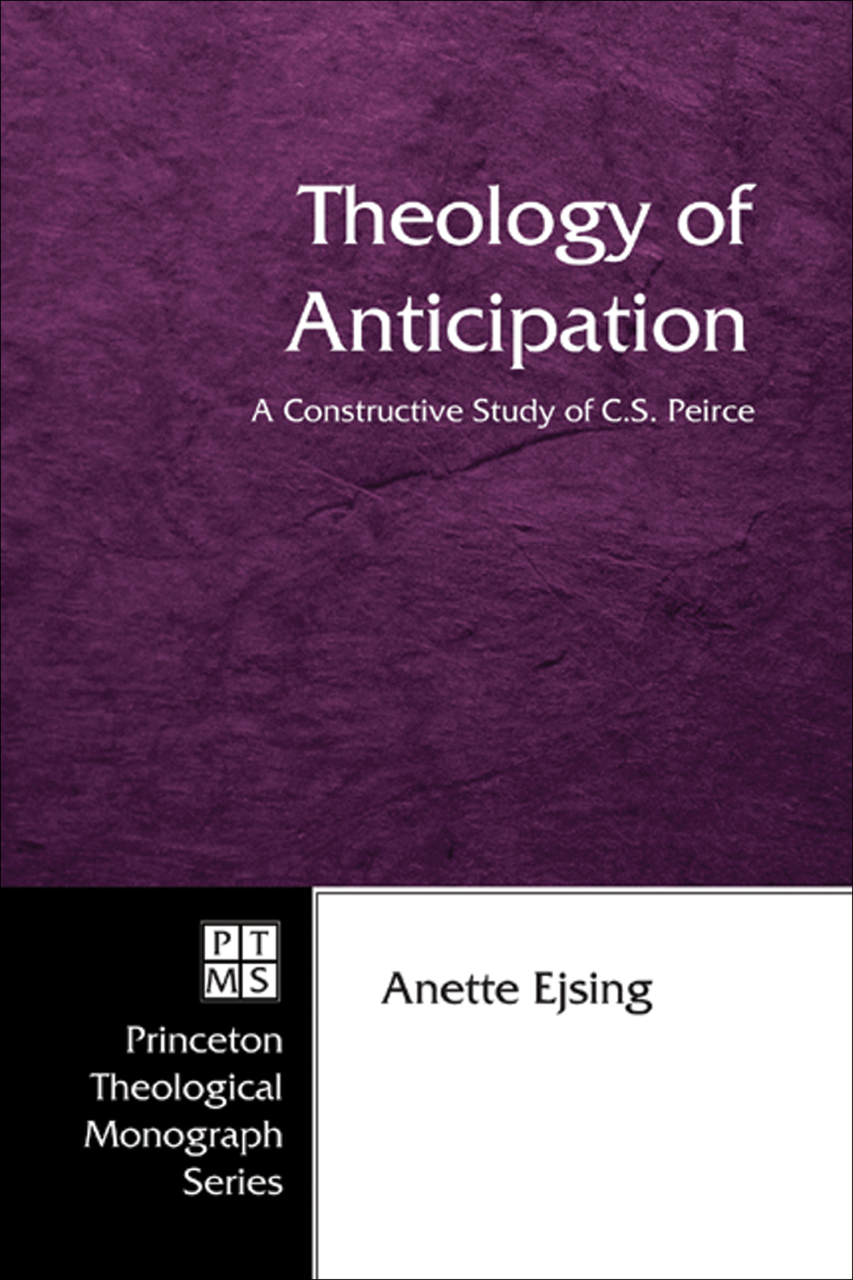 Theology Of Anticipation Anette Ejsing