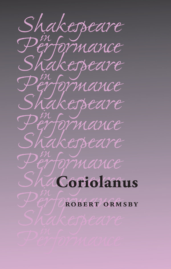 Coriolanus Robert Ormsby