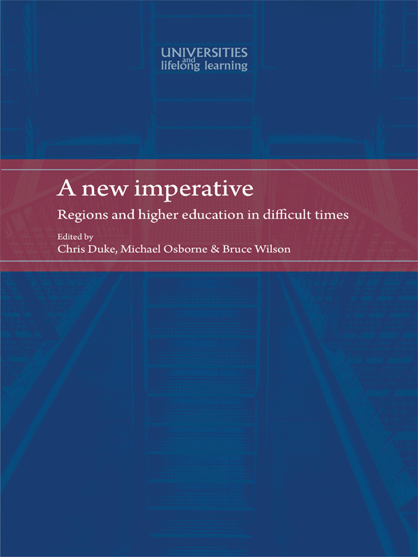 A New Imperative Chris Dukemichael Osbornebruce Wilson