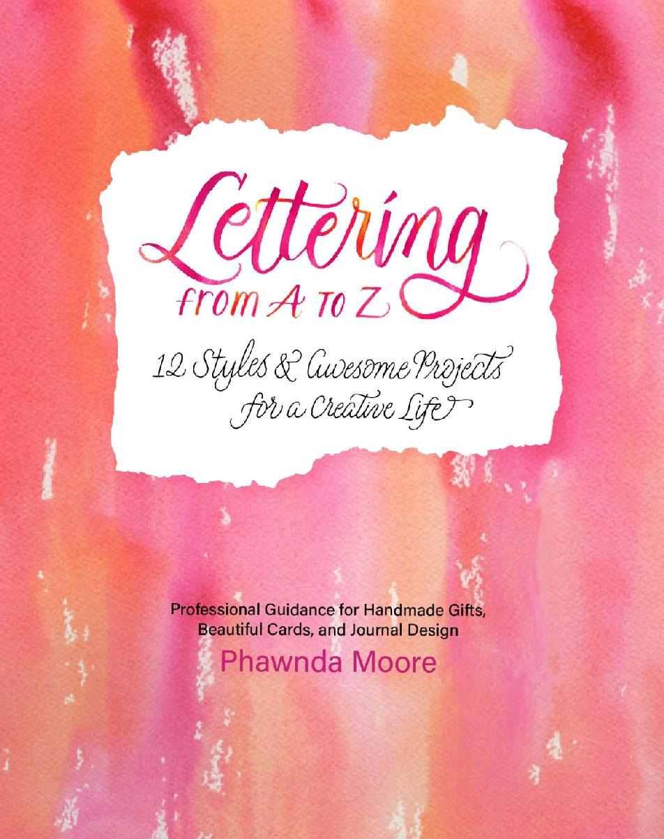 Lettering From A To Z Phawnda Moore