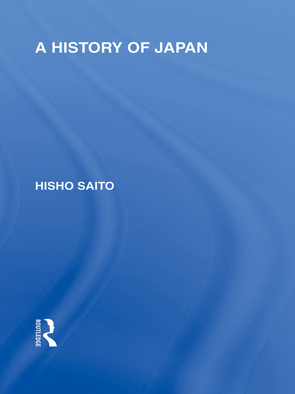 A History Of Japan Saito Hisho Lee Elizabeth