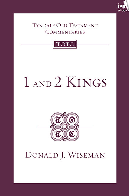 1 And 2 Kings Donald John Wiseman