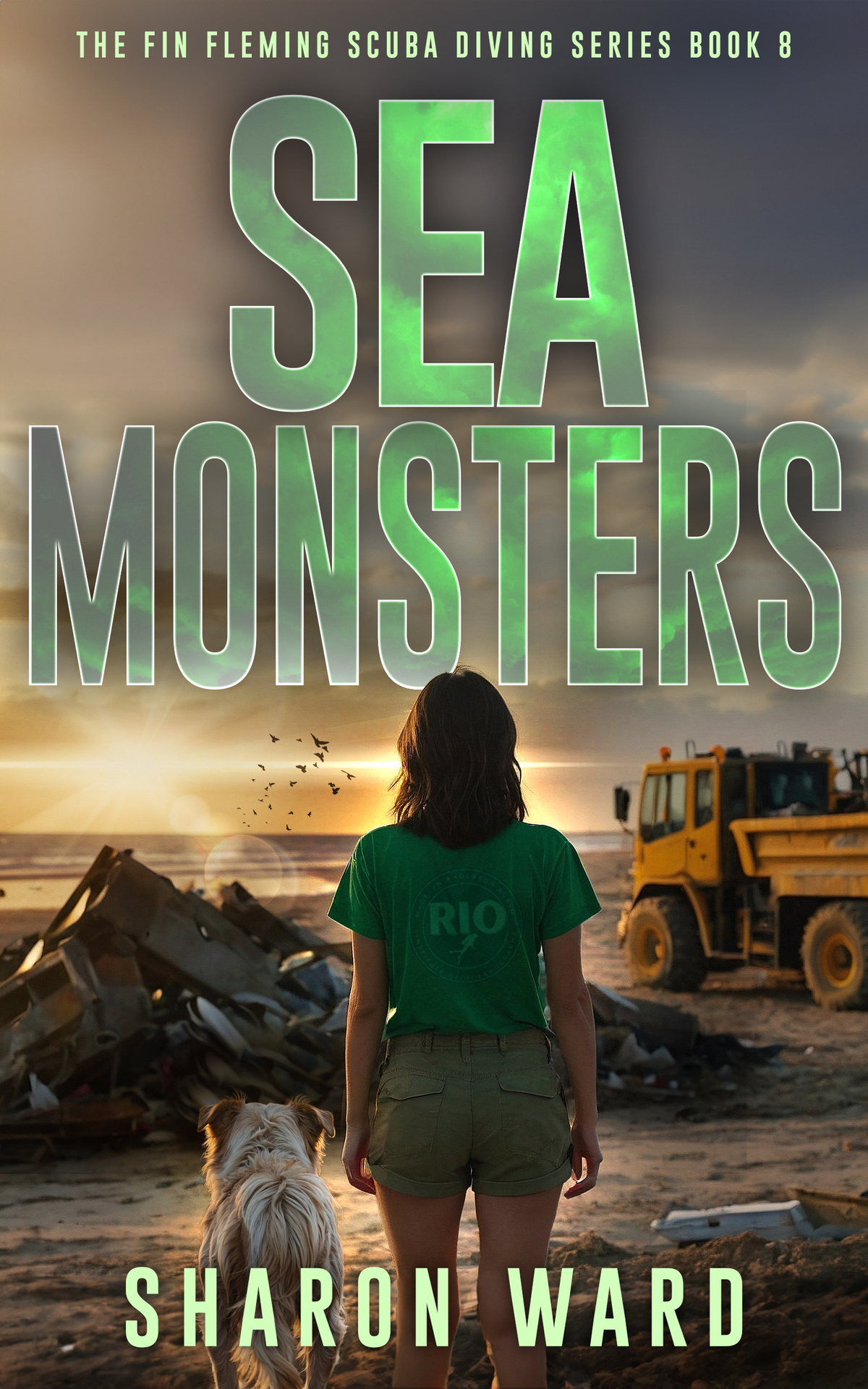 Sea Monsters The Fin Fleming Scuba Diving Mystery Series Sharon Ward
