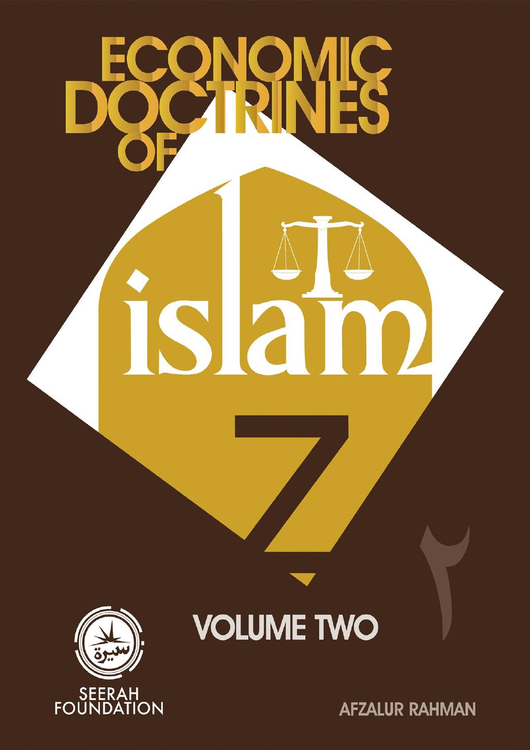 Economic Doctrines Of Islam Volume 2 Rahman Afzalur