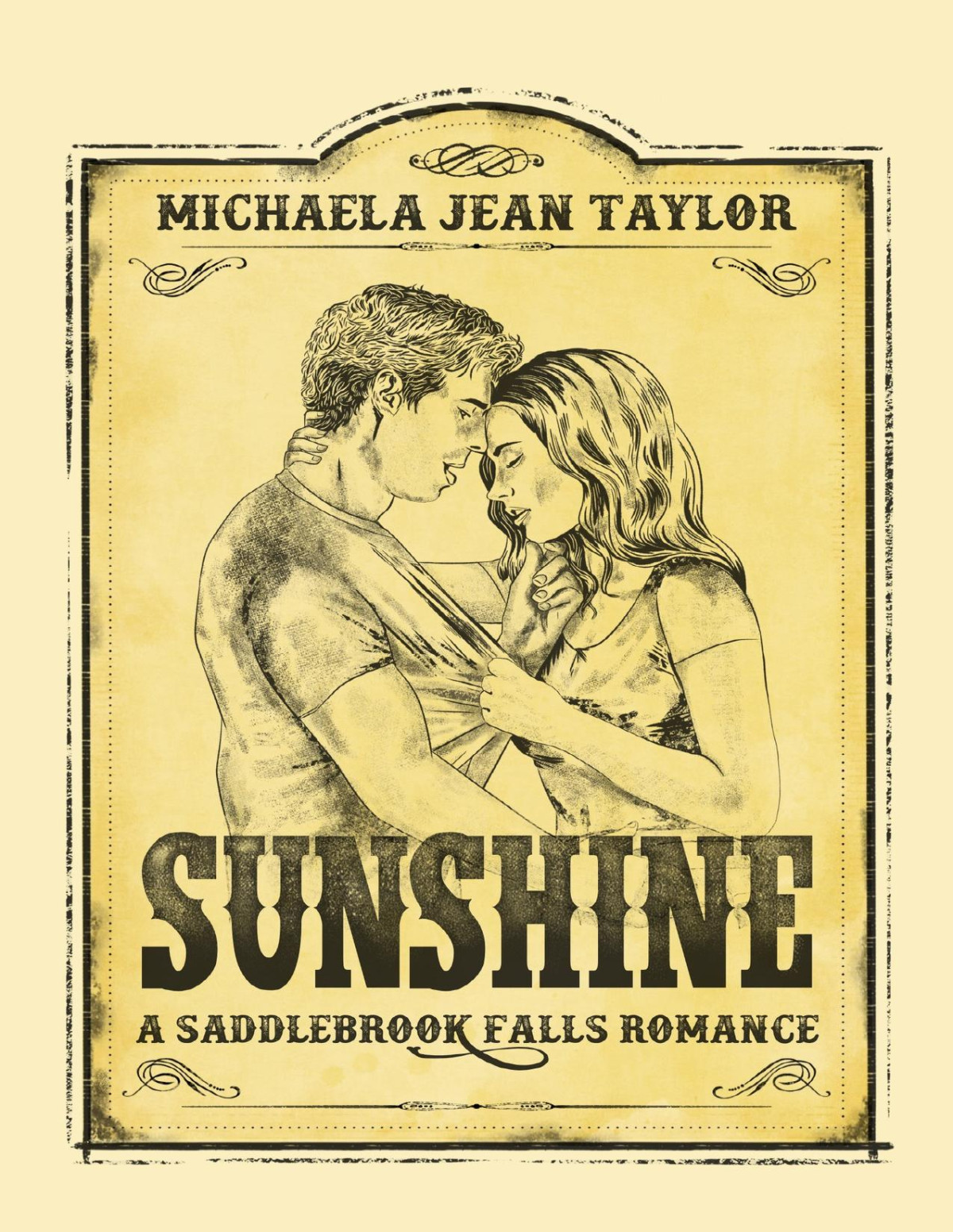 Sunshine A Small Town Cowboy Romance Saddlebrook Falls Book 1 Michaela Jean Taylor