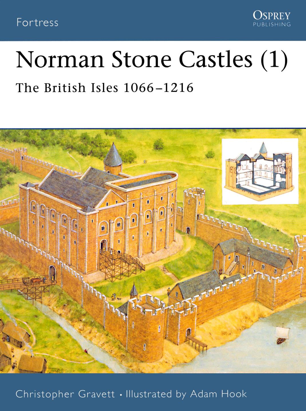 Norman Stone Castles 1 The British Isles 10661216 Christopher Gravett