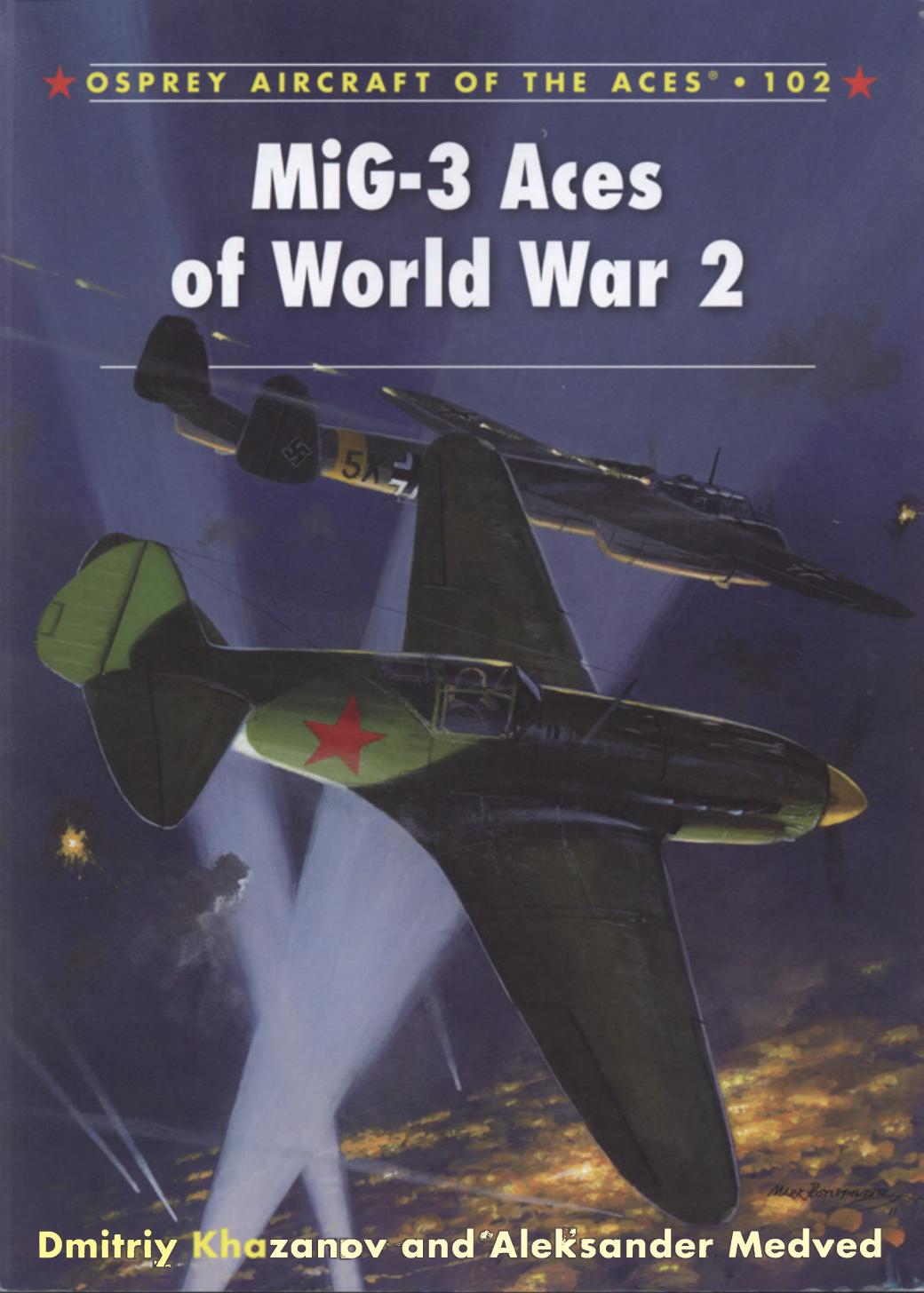 Mig3 Aces Of World War 2 Dmitriy Khazanov