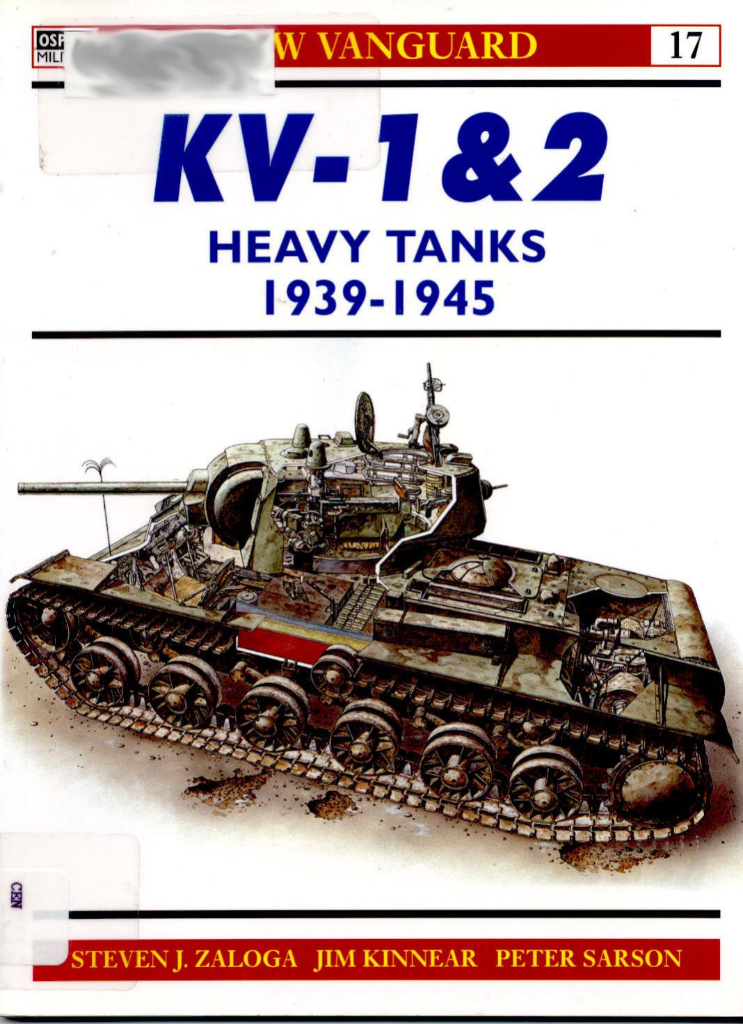 Kv1 2 Heavy Tanks 193945 Steven J Zaloga