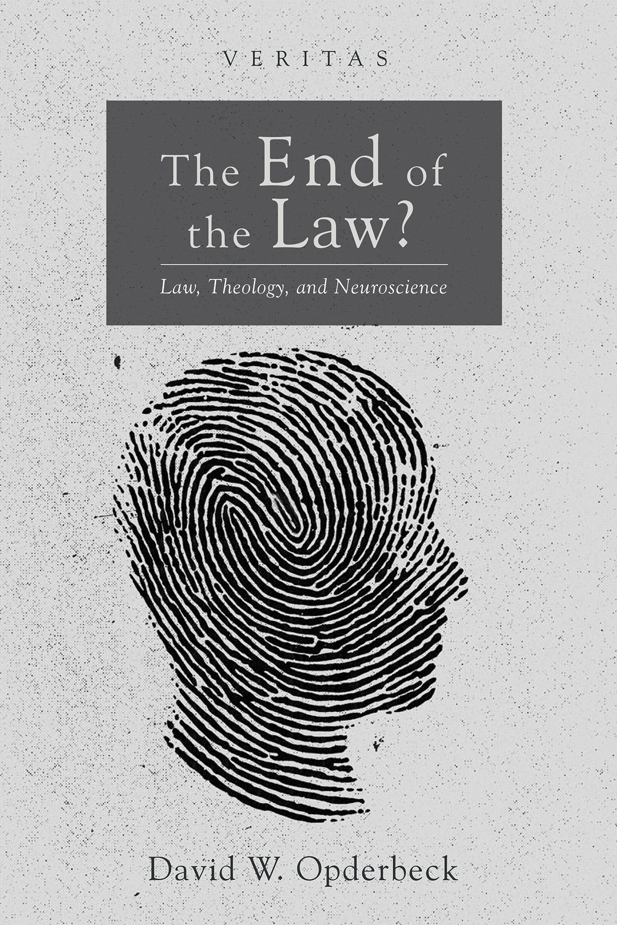 The End Of The Law David W Opderbeck