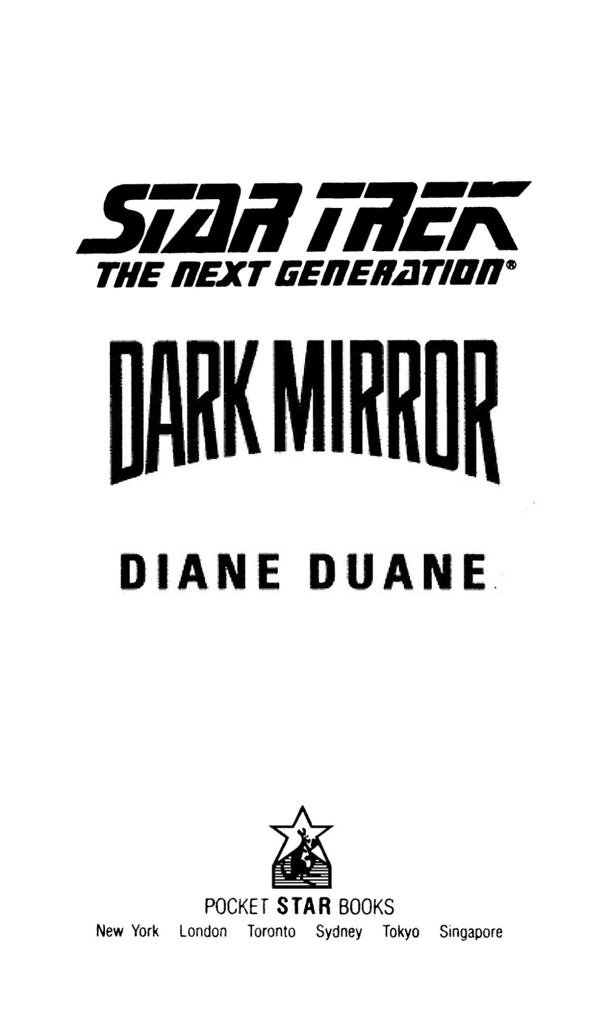 Dark Mirror Diane Duane
