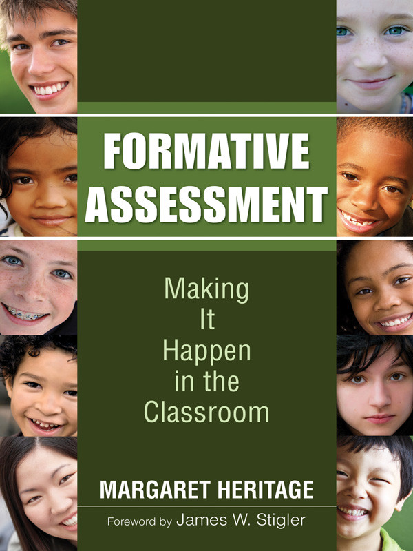 Formative Assessment Heritage Margaret James W Stigler
