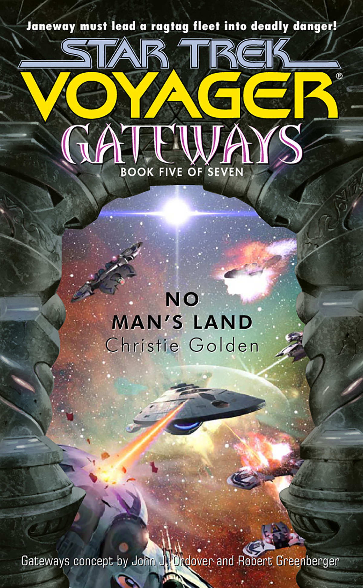 Star Trek Voyager Gateways No Mans Land Book 5 Of 7 Christie Golden