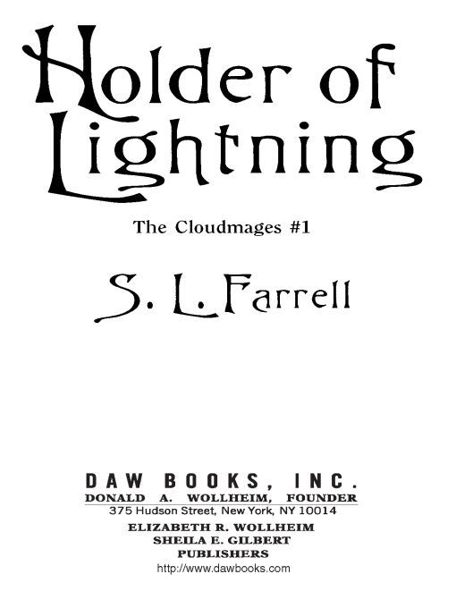 Holder Of Lightning The Cloudmages 1 S L Farrell