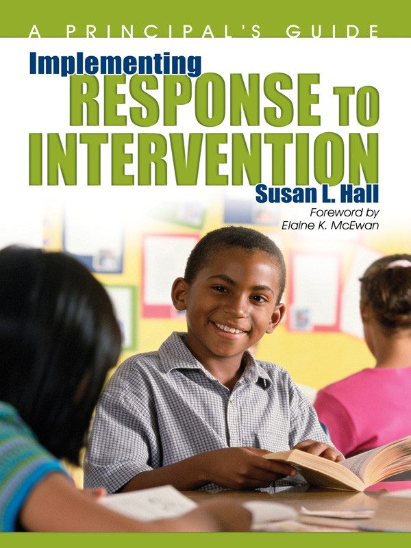 Implementing Response To Intervention Susan L Hall