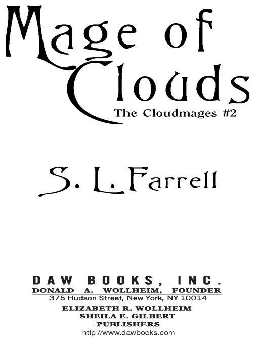 Mage Of Clouds S L Farrell