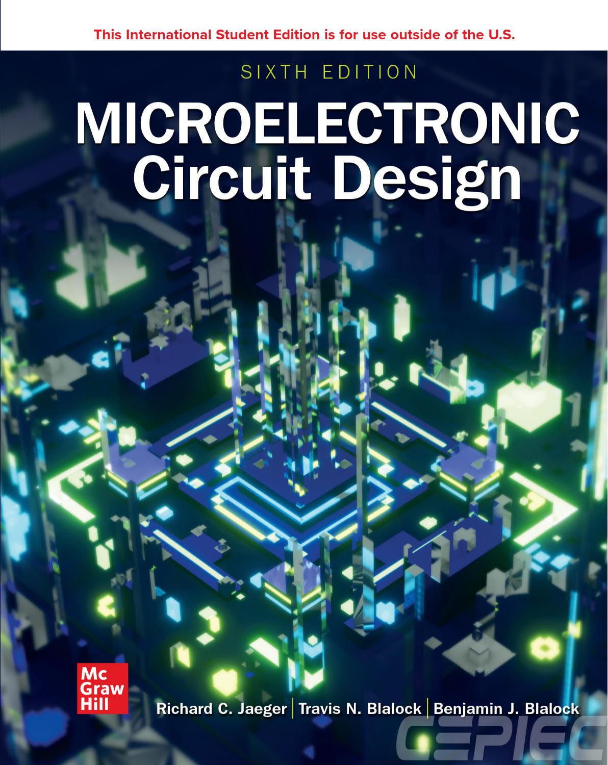 Ise Microelectronic Circuit Design 6th Edition Richard Blalock Jaeger Travis
