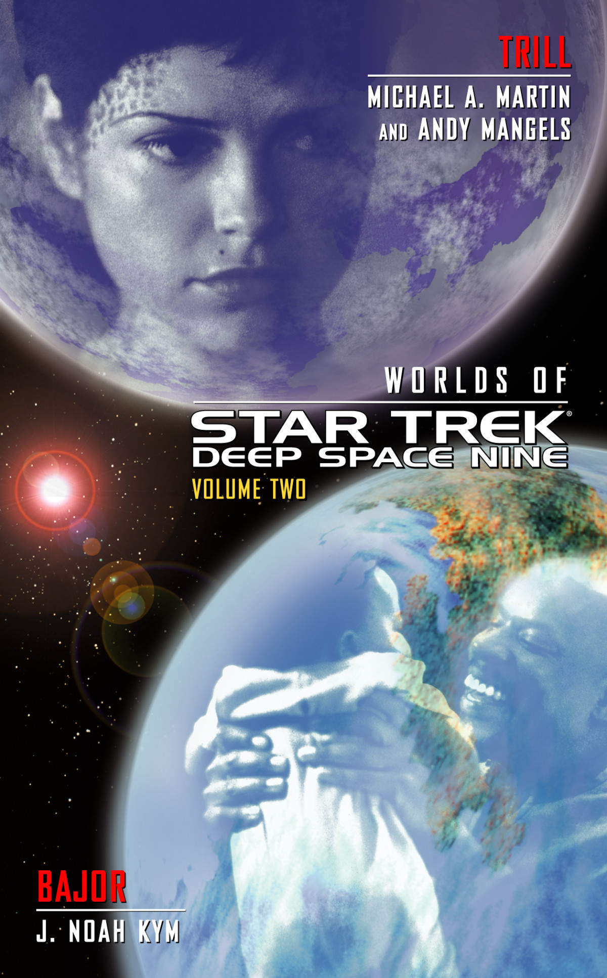 Star Trek Deep Space Nine Worlds Of Deep Space Nine 2 Trill And Bajor Andy Mangelsmichael A Martinj Noah Kym Michael A Martin J Noah Kym