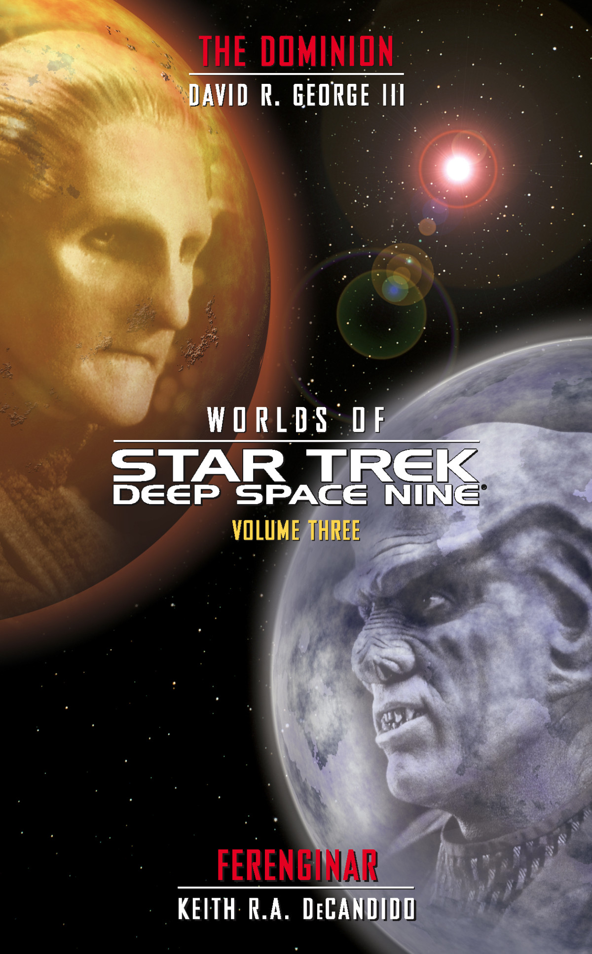Star Trek Deep Space Nine Worlds Of Deep Space Nine 3 The Dominion And Ferenginar Keith R A Decandidodavid R George Iii David R George Iii