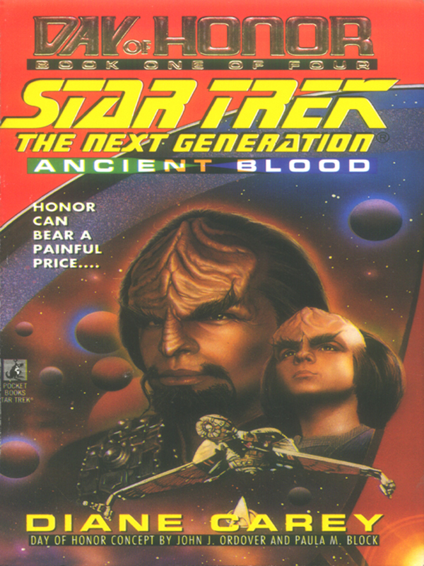 Star Trek The Next Generation Day Of Honor 1 Ancient Blood Diane Carey