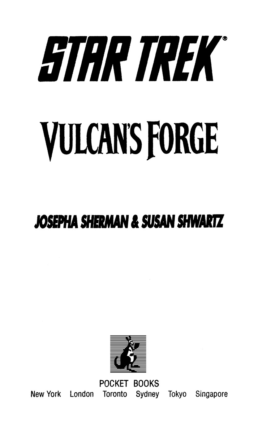 Star Trek The Original Series Vulcans Forge Josepha Shermansusan Shwartz Susan Shwartz