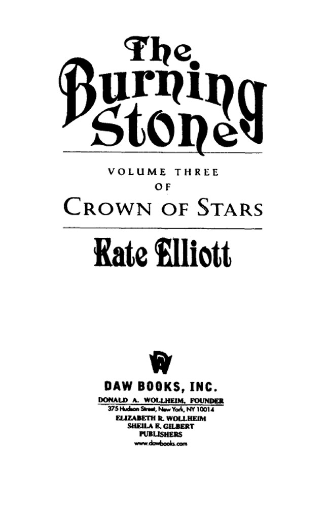 The Burning Stone Kate Elliott