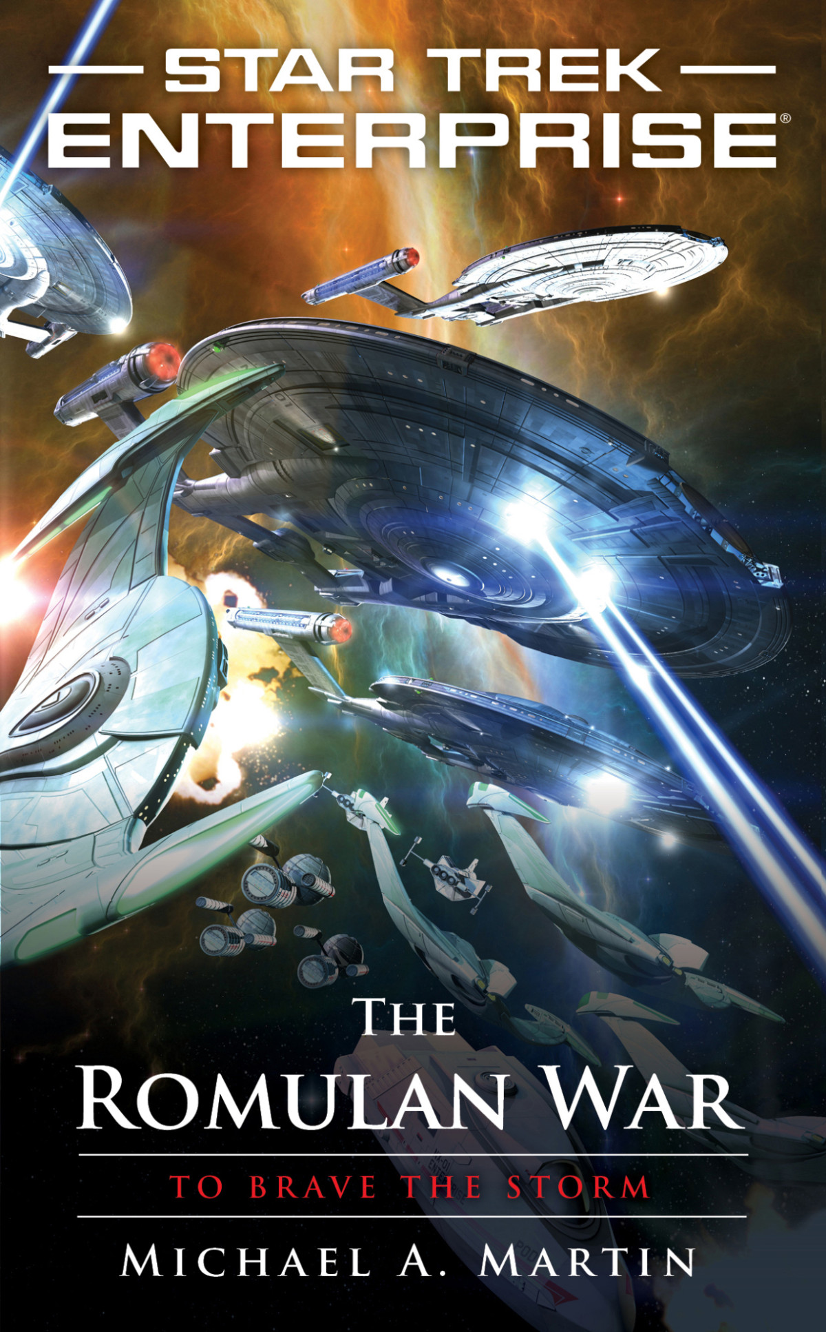 The Romulan War To Brave The Storm Michael A Martin