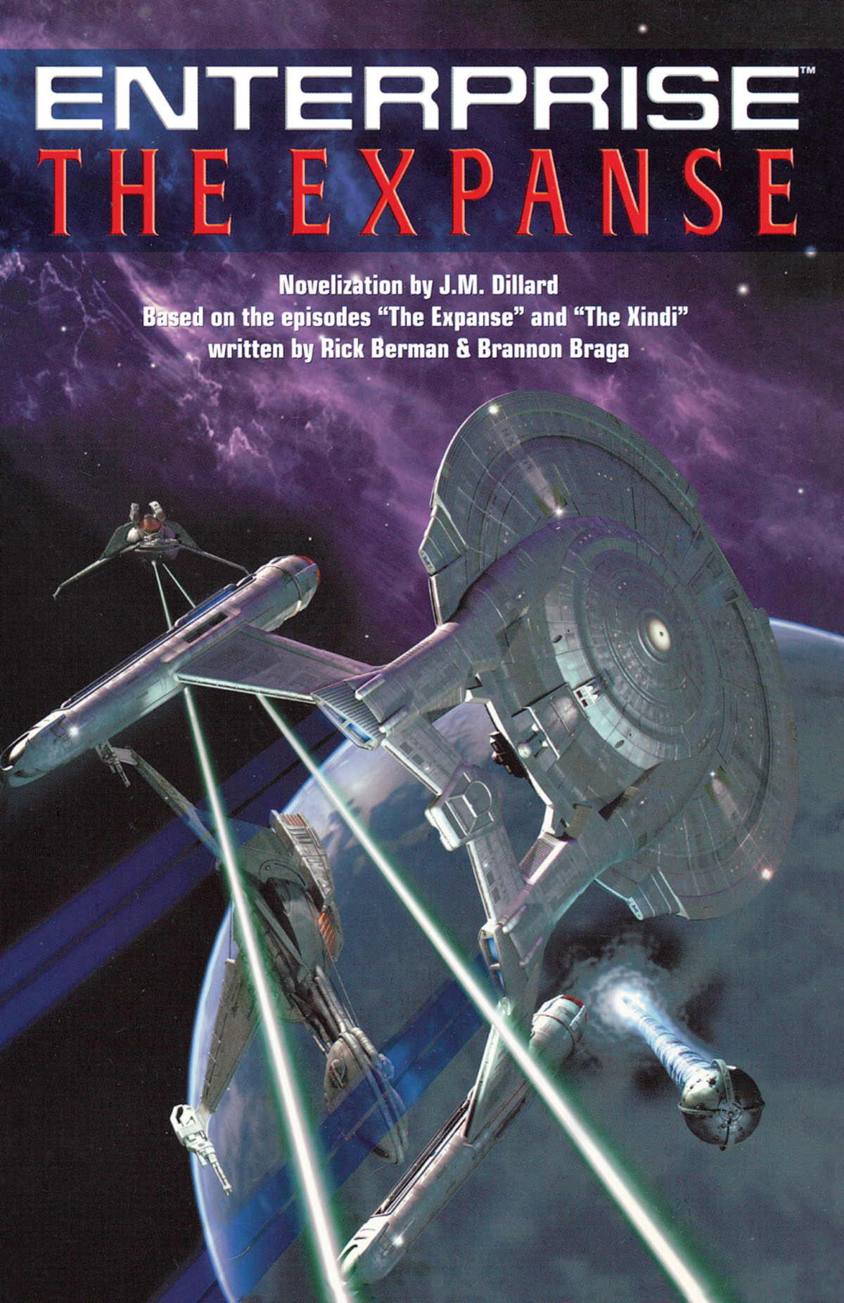 The Star Trek Enterprise The Expanse 1st Pocket Books Ed Jm Dillard