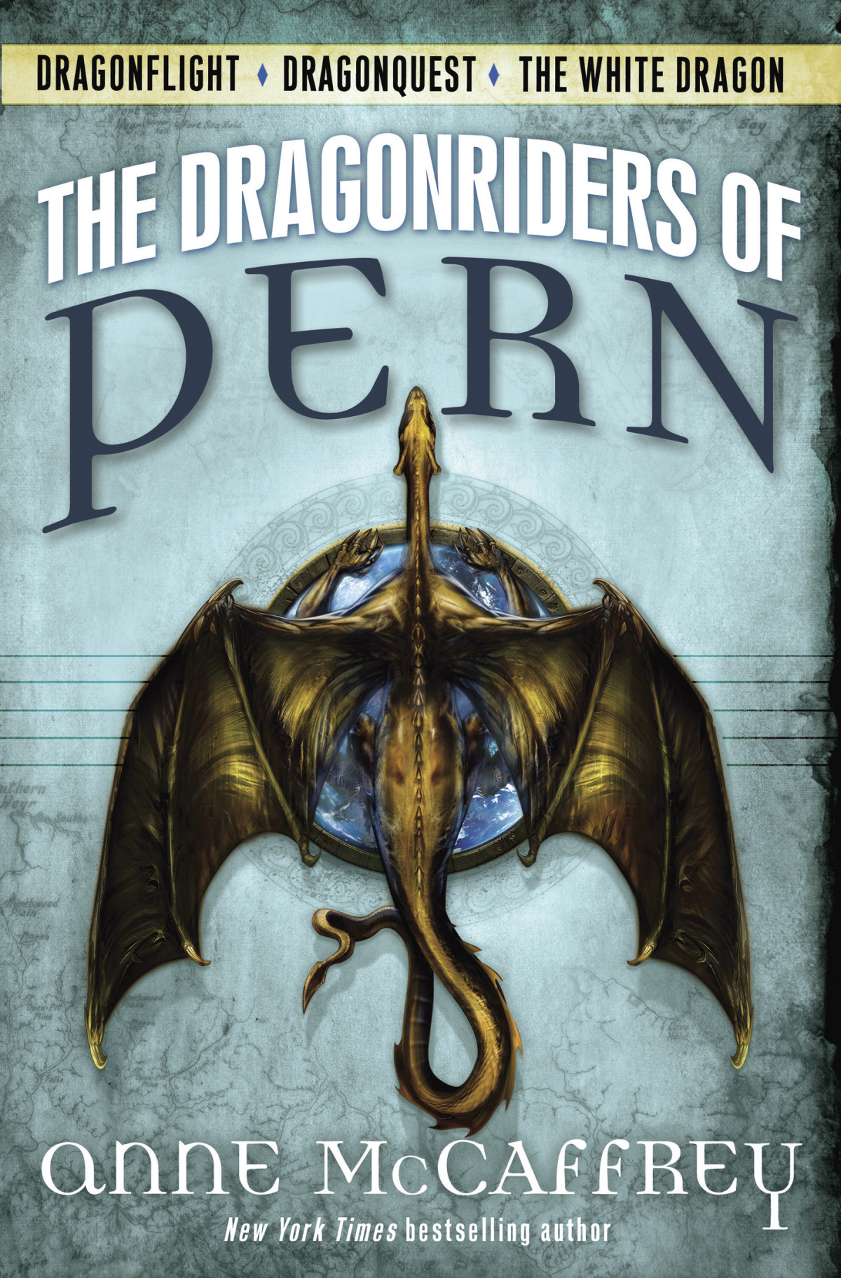 The Dragonriders Of Pern Dragonflight Dragonquest The White Dragon Anne Mccaffrey