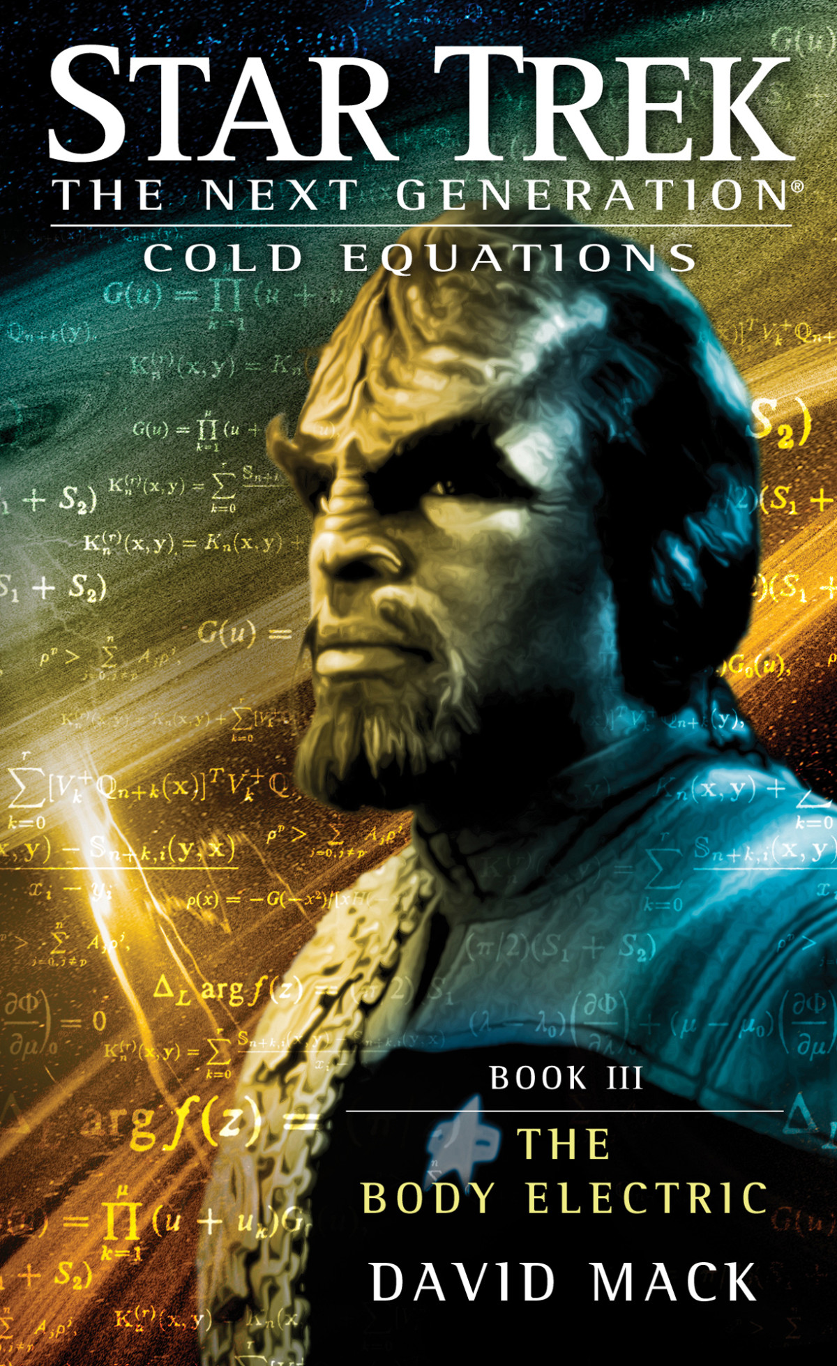 Cold Equations The Body Electric Book Three David Mack