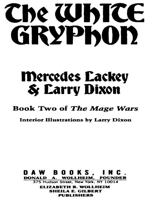 The White Gryphon Mercedes Lackey Larry Dixon