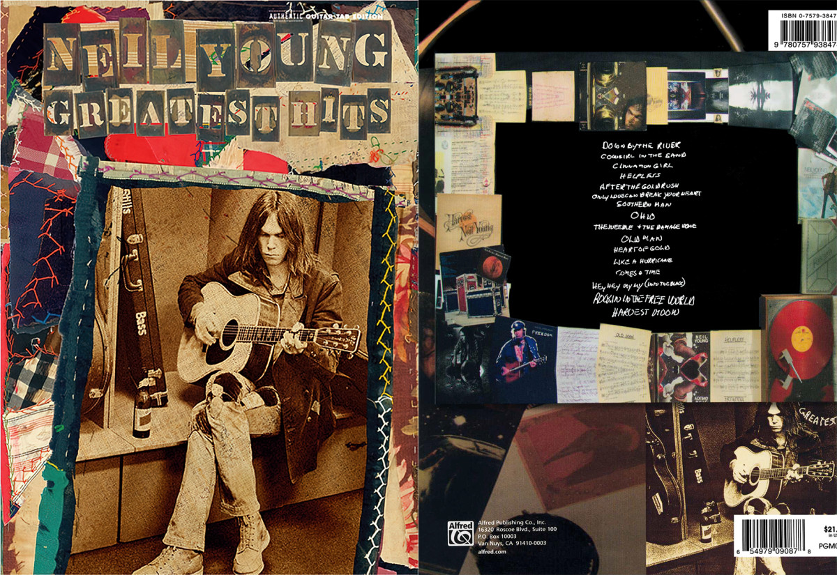 Neil Young Greatest Hits Authentic Guitar Tab Neil Young