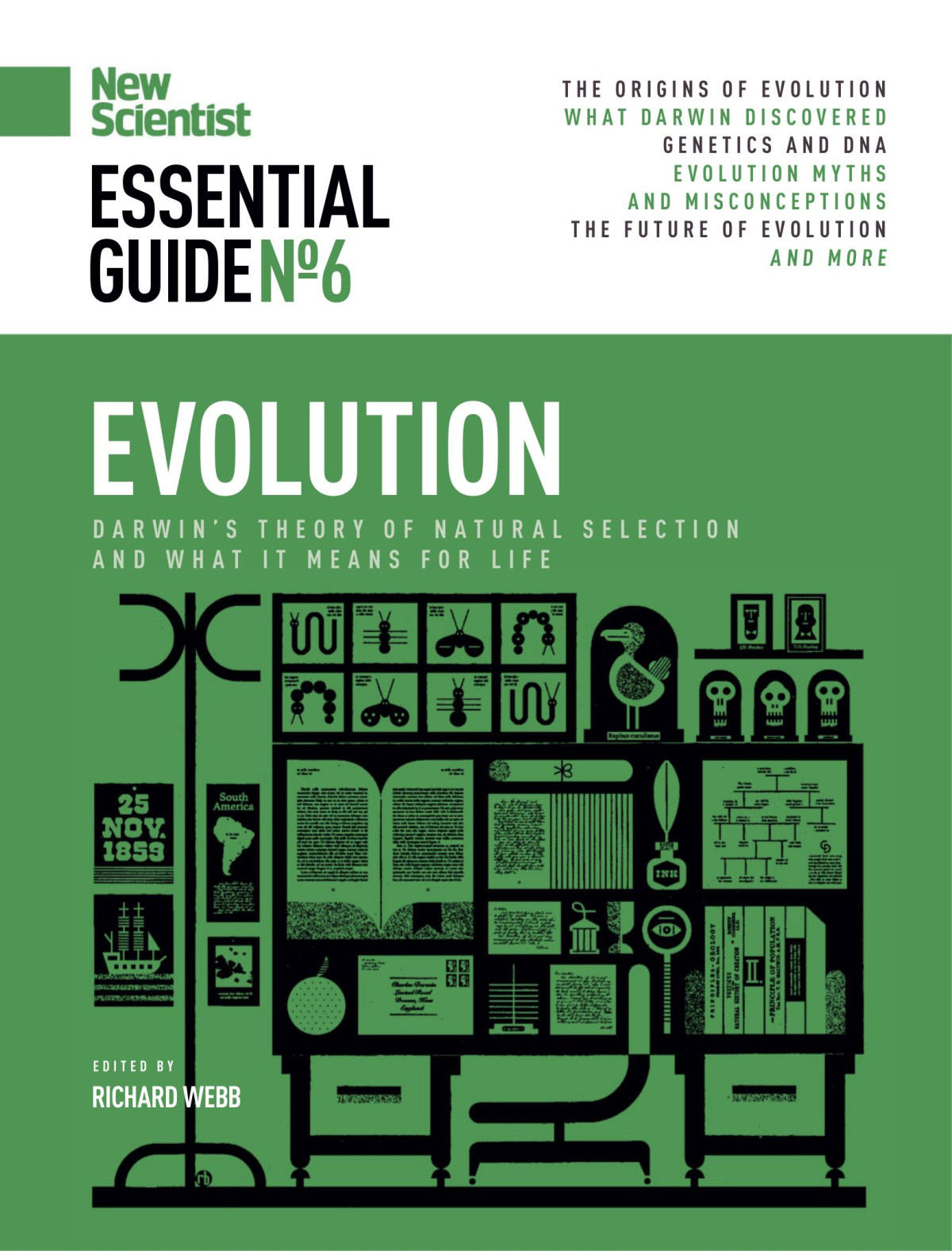 New Scientist Essential Guide No 6 Evolution Richard Webb Editor
